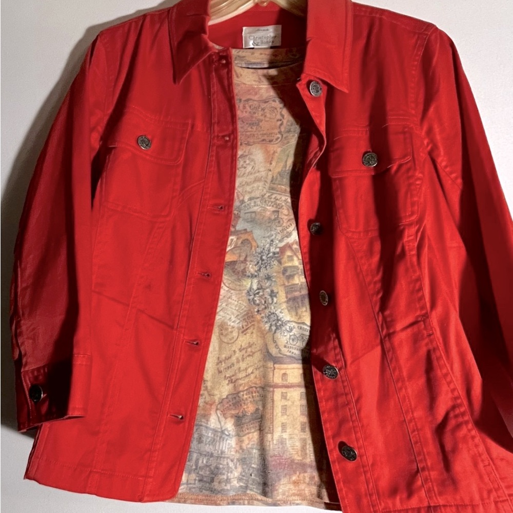 Two Piece Christopher Banks LS Shirt and Jacket
